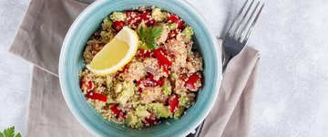 Salmon Quinoa Bowl