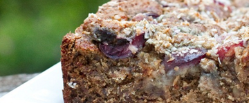 Cherry, Banana, Coconut Butter  Bread