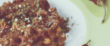 Red Lentil and Black Bean Chili