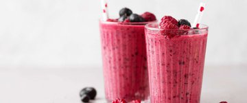 Raspberry Avocado Smoothie