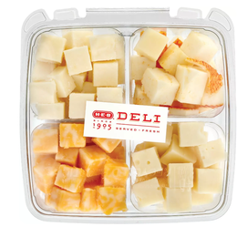 H‑E‑B Deli 4-Variety Cheese Cubes