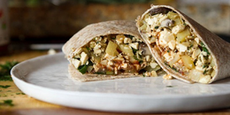 High Protein Vegan Breakfast Burrito