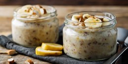 Peanut Butter & Banana Overnight Oats