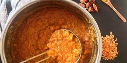 Creamy Butternut Squash and Red Lentil Dal