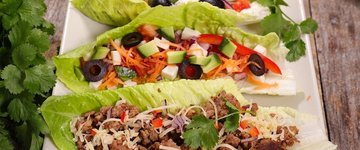 Chickpea Lettuce Wraps