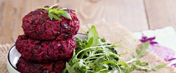 Beet and Bean Burgers