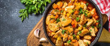 Chunky Chicken, Vegetable & Rosemary Stew