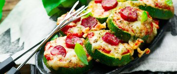 Zucchini Pizza Bites