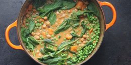 Curried Chicken (or Chickpea) Stew