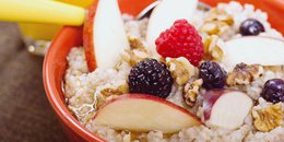 Bulgur with Maple and Pear Breakfast Bowl