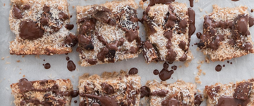 Apricot Tahini Squares