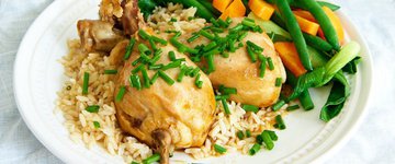 Slow Cooked Taiwanese Chicken and Rice