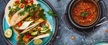 Mexican Spiced Lentil Tacos