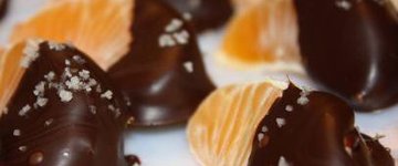 Chocolate-Dipped Clementines