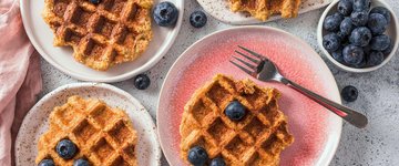 Oatmeal Chocolate Chip Waffles