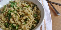 Cleansing Lime Quinoa Dish