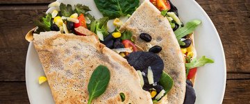 Veggie Loaded Breakfast Quesadillas