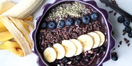 Blueberry Cacao Acai Bowl