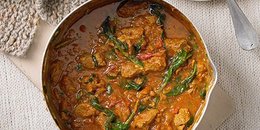 Keto Lamb Curry with Spinach - Saag Gosht