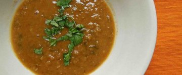 Red Lentil Soup With Cumin & Lemon