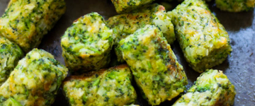 Healthy Baked Broccoli Tots