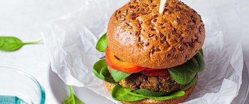 Simple Black Bean Burgers