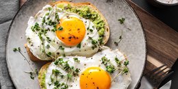 Egg Hummus Avocado Toast