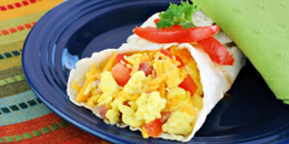 Scrambled Egg Wrap