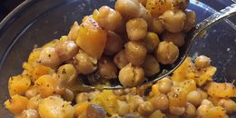 Roasted Chickpeas and Butternut Squash