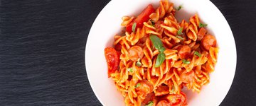 Pasta with Quick Vegetarian Sauce