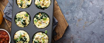 Bacon Avocado Ranch Egg Muffins