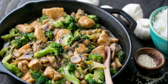 Honey Chicken Stir-Fry with Broccoli ( Copy )