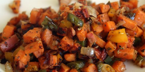 Savory Turkey & Sweet Potato Hash