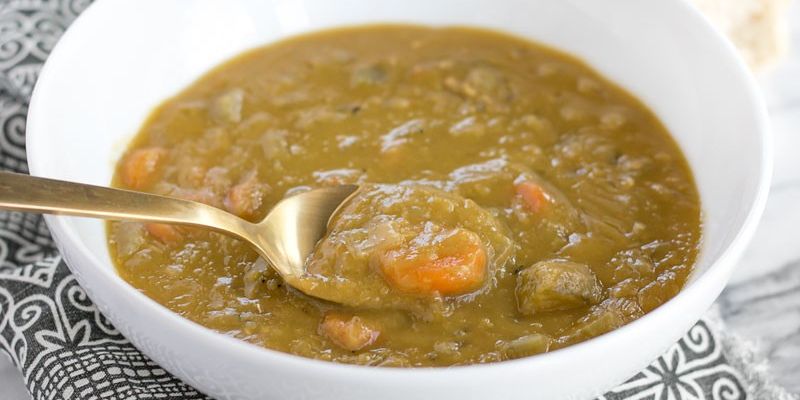 Pressure Cooker Split Pea Soup