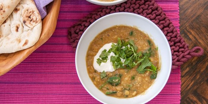 Instant Pot Lentil & Spinach Dal (Deena's recipe)