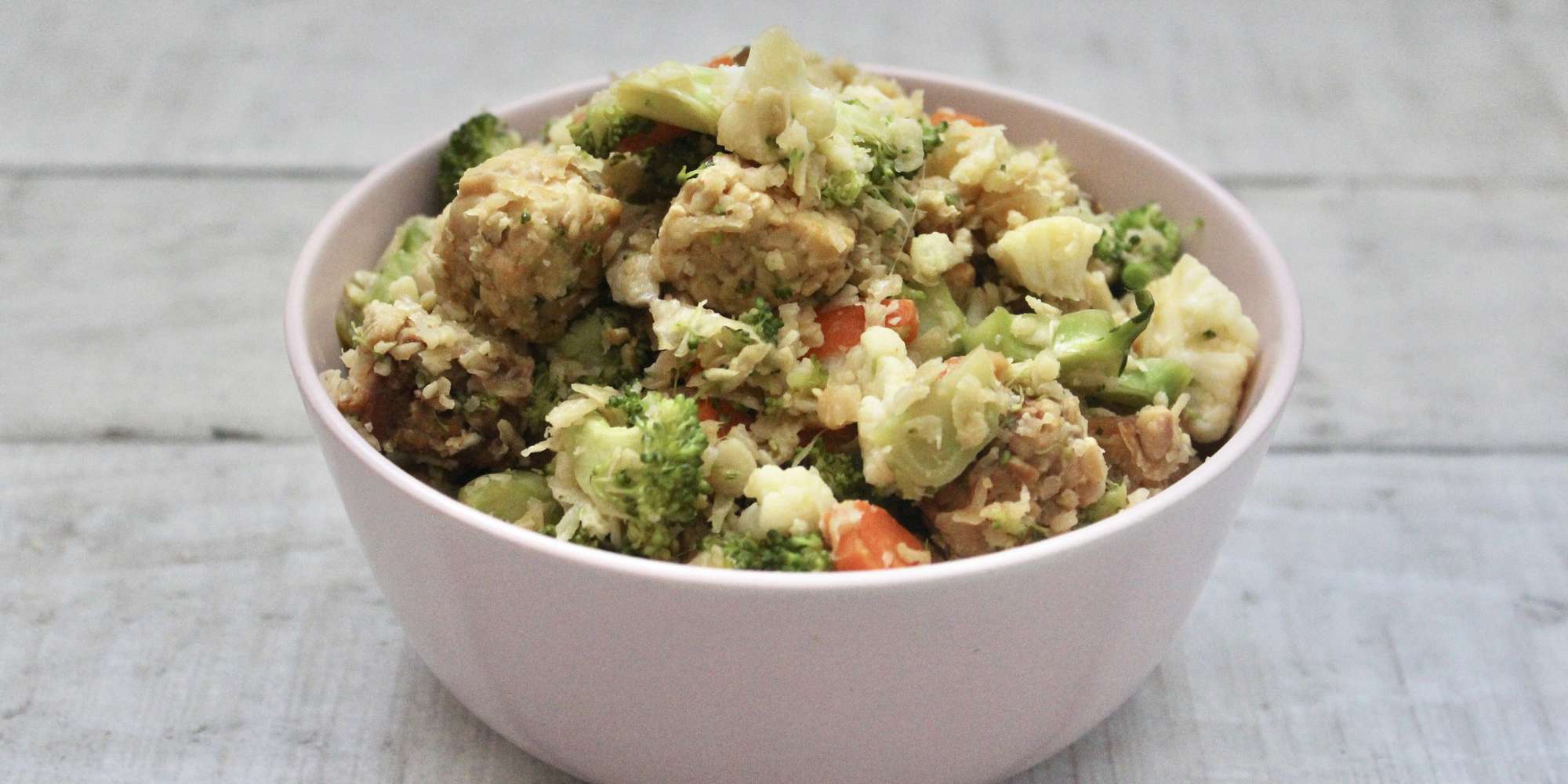 Tempeh Cauliflower Fried Rice