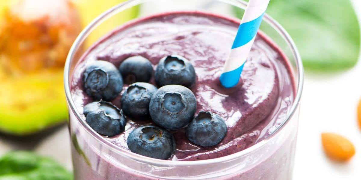 AIP Strawberry Blueberry Breakfast Shake