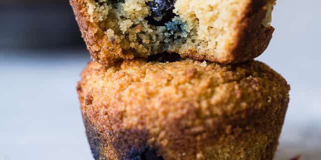 Low Carb Blueberry Muffins