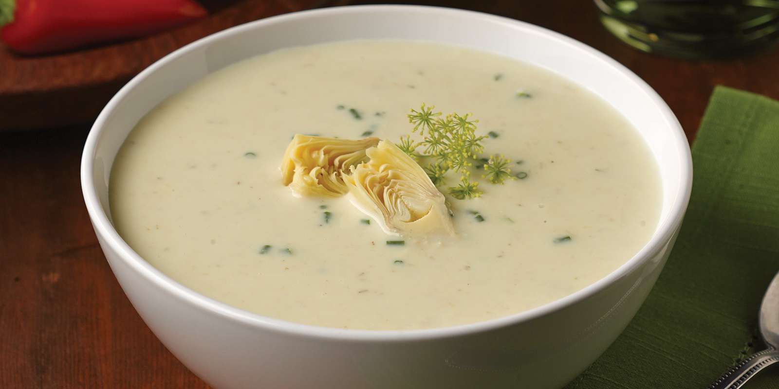 Vegan Artichoke Bisque