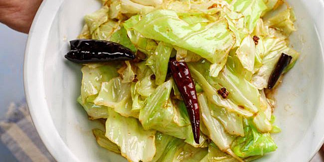 Chinese Style Cabbage Stir Fry