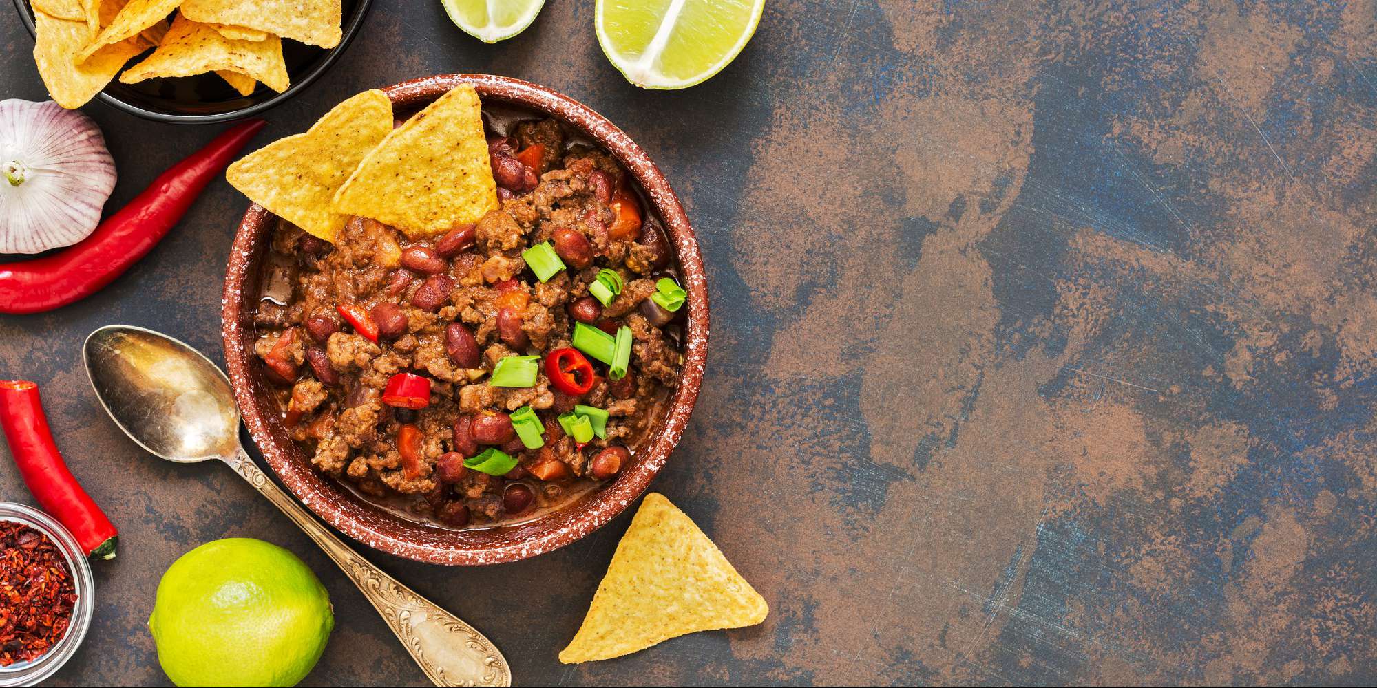 Low Carb Chilli With Cauliflower Rice