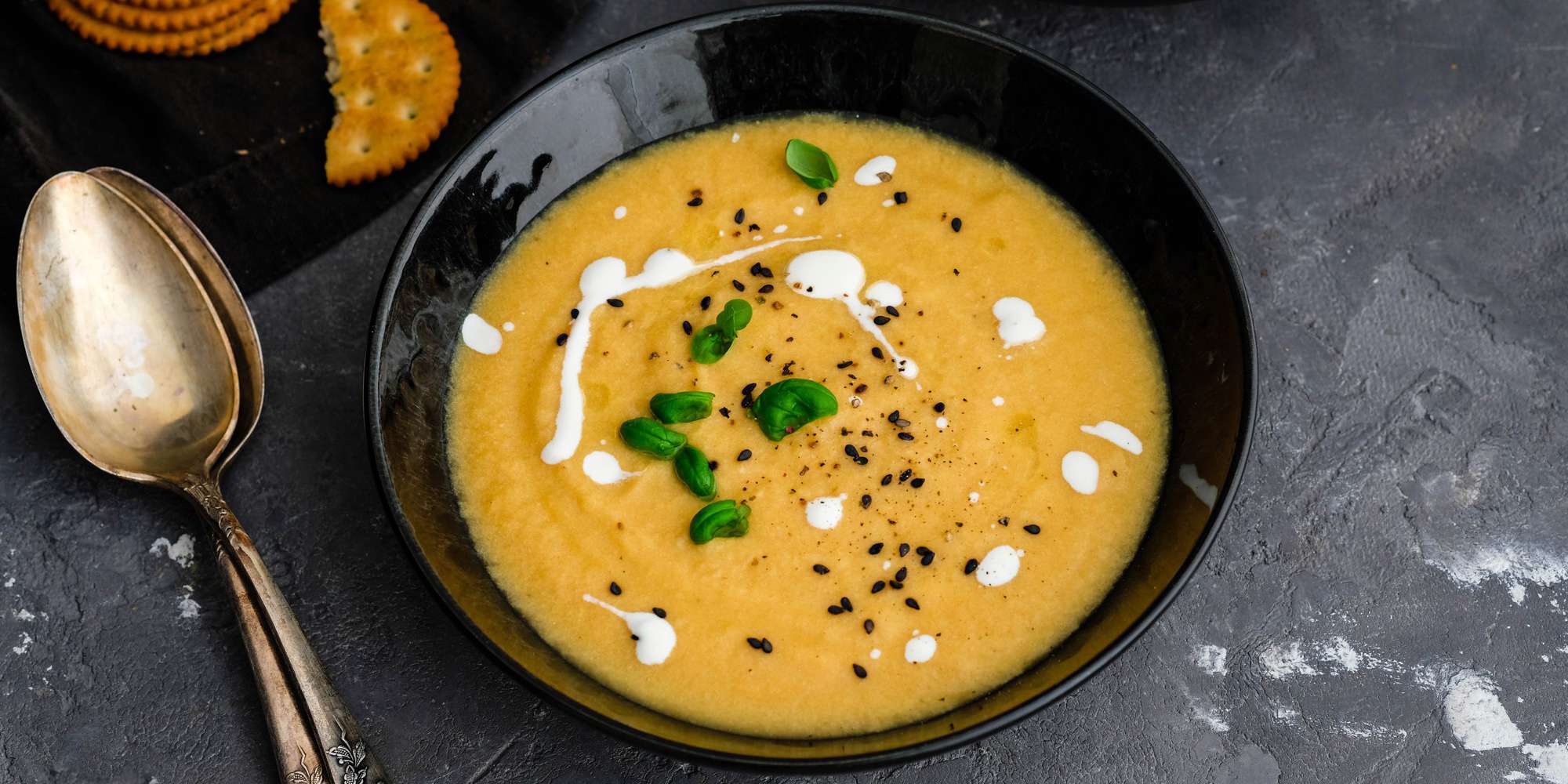 Thai Carrot Soup with Lemongrass & Ginger