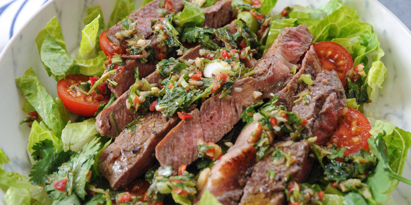 Beef Chimichurri Salad