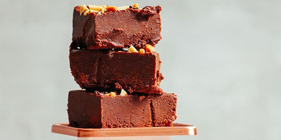 Chocolate Peanut Butter Freezer Fudge