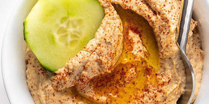 Keto Paleo Roasted Cauliflower Hummus Recipe