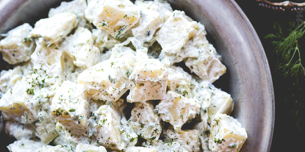 No Nightshade Tzatziki Potato Salad