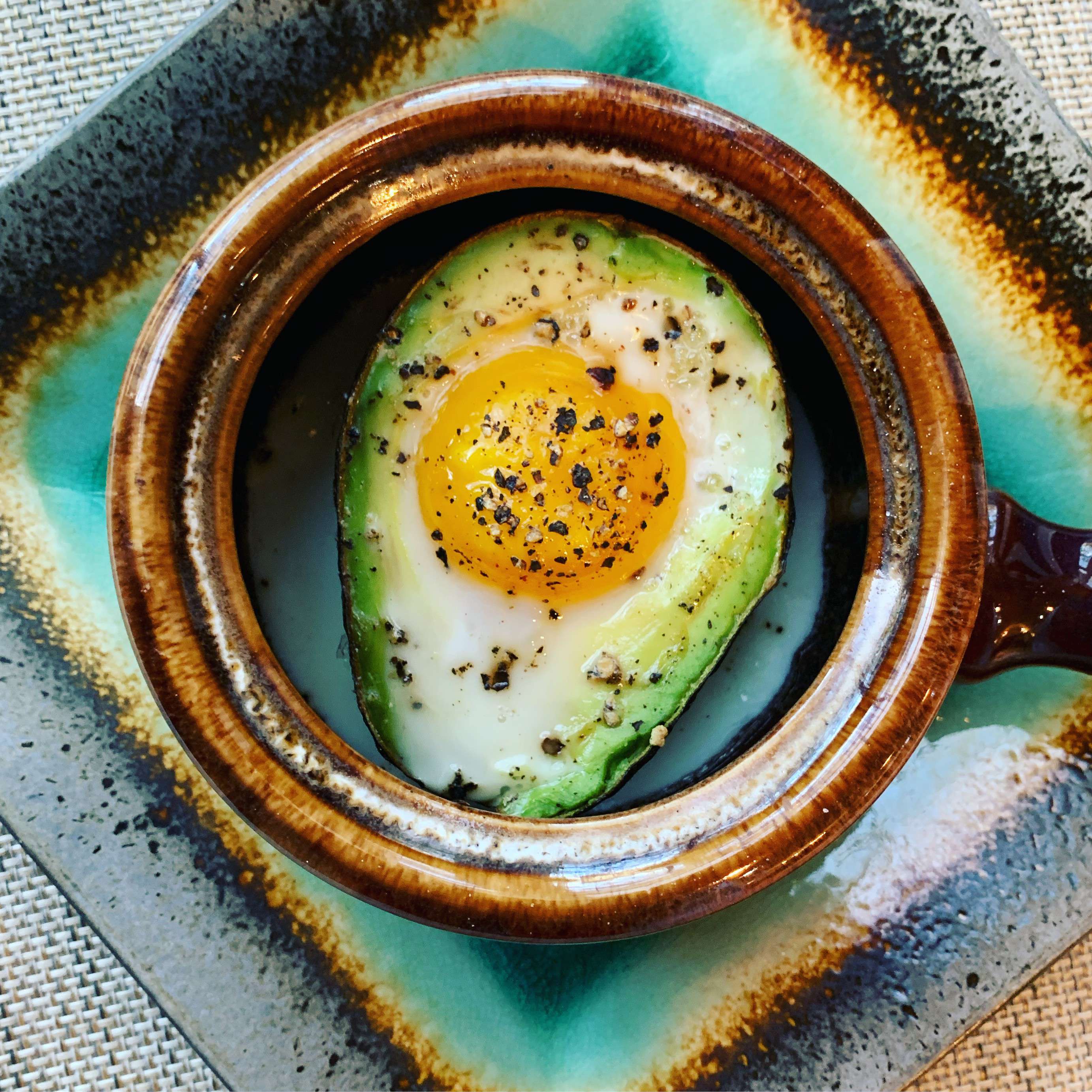 Baked Egg in Avocado