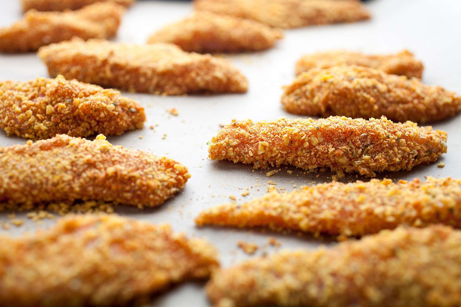 Baked Crispy Chicken Fingers