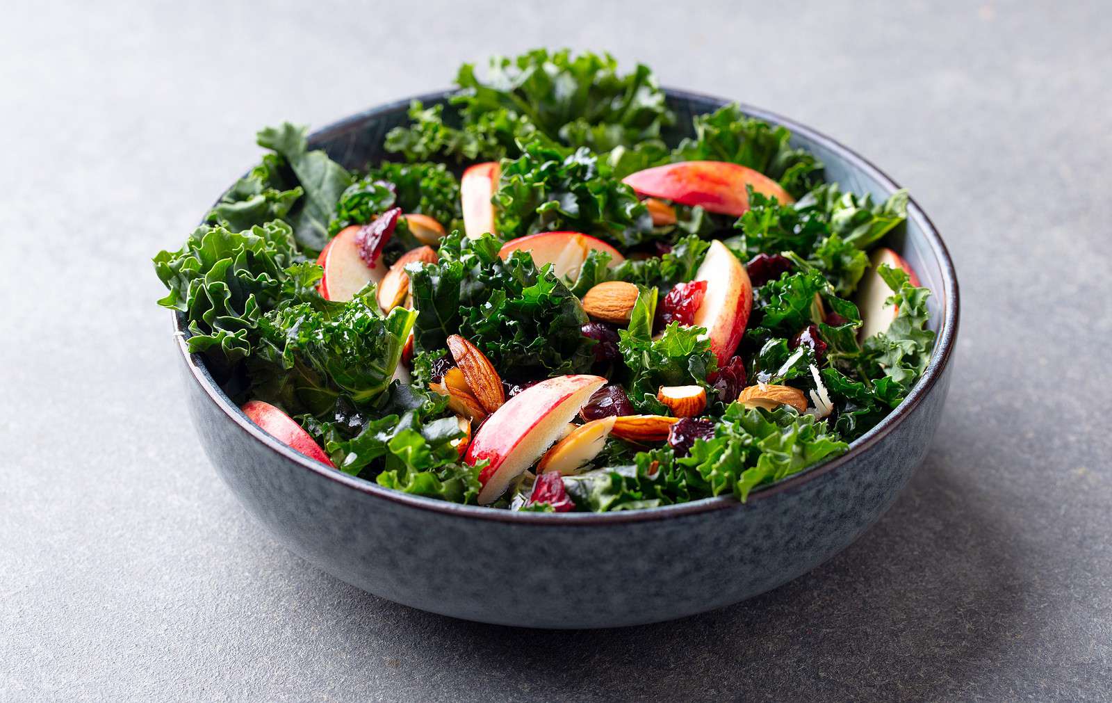 Apple, Cheddar and Kale Salad