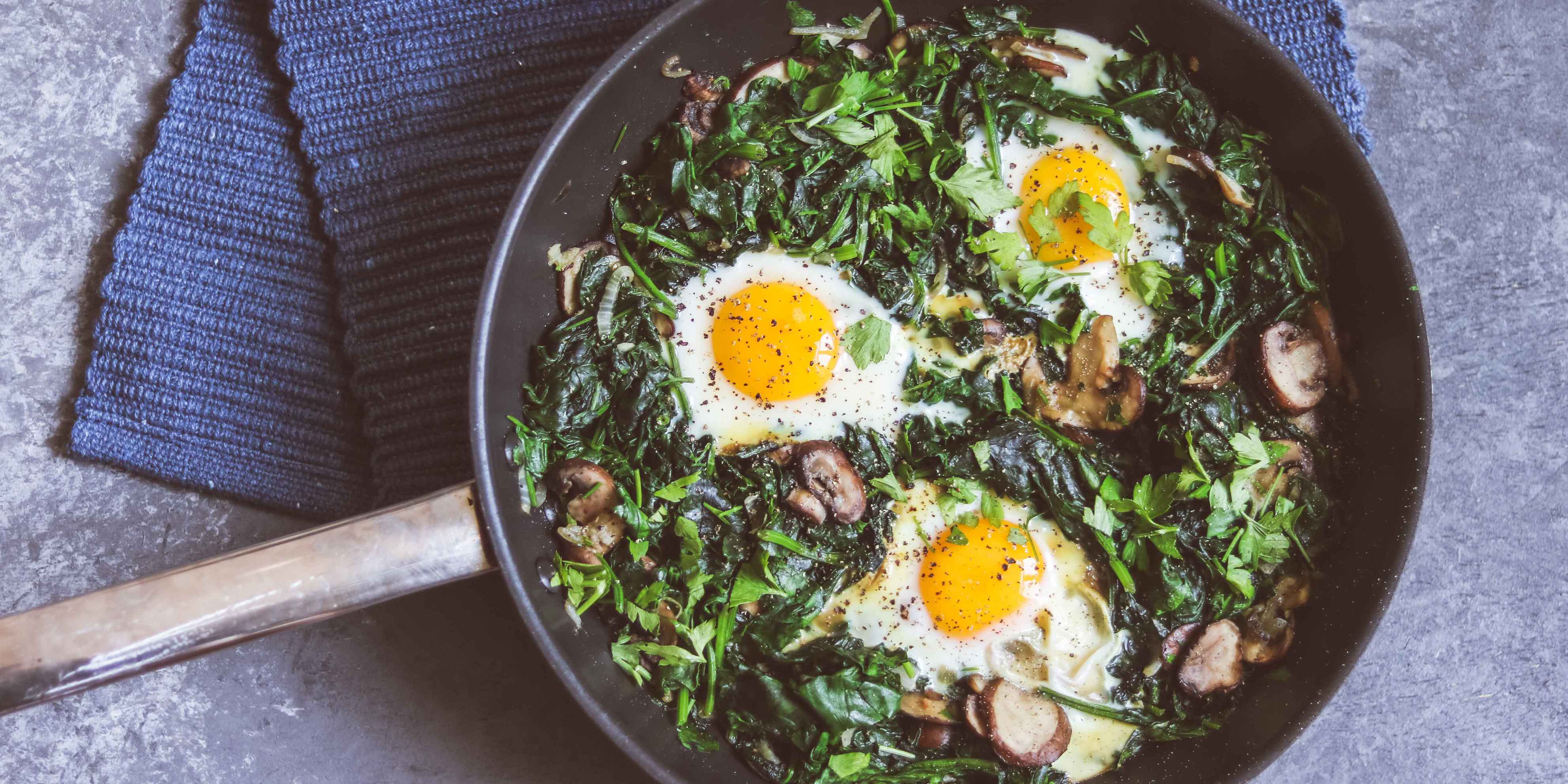 Spinach Shakshuka